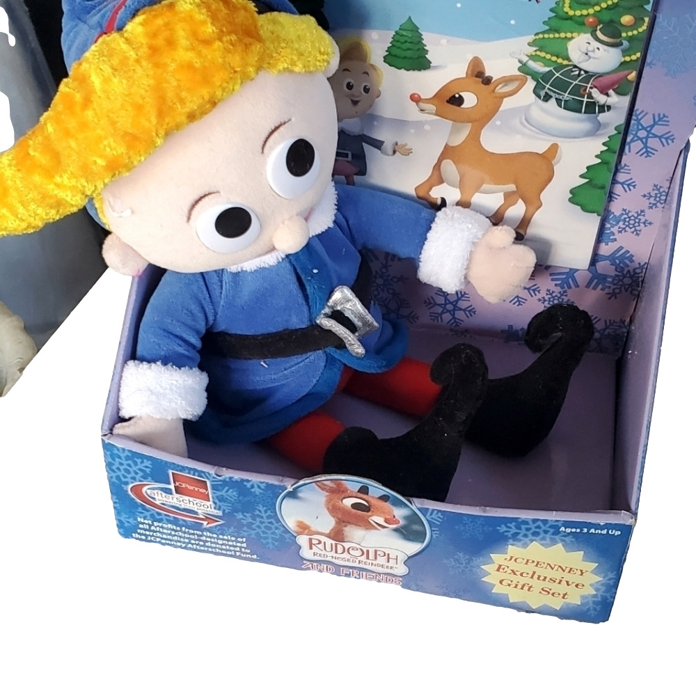 Exclusive Hermey The Elf 12” Plush Rudolph The Red Nose Reindeer Book